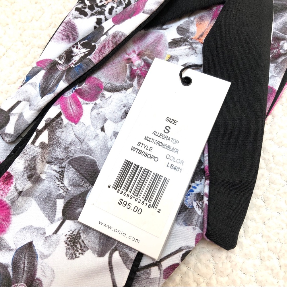 Onia Allegra Reversible Bandeau Bikini Top Size S - Picture 3 of 8